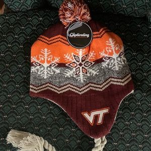 Virginia Tech winter hat.